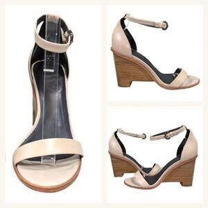 Tibi Milla Wedge Heel Sandals GUC $485 size 36   US 6   S2765